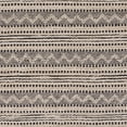 thumbnail image 5 of Lr Home Bleached Naturals Black Jet 5 x 8 Chevron Eco- Friendly Indoor Area Rug, 5 of 11