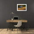thumbnail image 3 of The Yellowstone Collection 32x23 White Modern Wood Framed Museum Art Print Titled - Summer Meadow II, 3 of 4