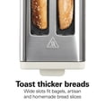 thumbnail image 3 of Hamilton Beach Contemporary 2 Slice Toaster with Wide Slots, Bagel Function, Toast Boost, Auto Shutoff, Sandstone, 3 of 10