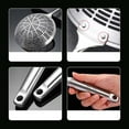 thumbnail image 5 of Iumwxz Stainless Steel Colander, Round Kitchen Strainer with Small Holes for Scooping Noodles, Washing Vegetables, Filtering Soup and Liquids, Easy to Clean, 5 of 5