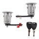 thumbnail image 1 of Cilindro de cerradura de puerta Unique Bargains 2 cerraduras 2 llaves 2 arandelas para Renault Master 1998-2016, interruptor de encendido, llave No.7701470944, 1 of 7