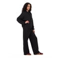 thumbnail image 3 of Forever 21 Women's Black Hoodie for Women, Oversized Black Hoodie Sweatshirt,L, 3 of 6