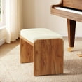 thumbnail image 7 of Entryway Bench with Removable Cushion, Upholstered Shoe Bench, 7 of 7