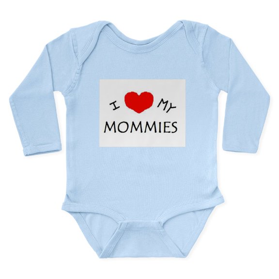 CafePress - Mommy2 Body Suit - Long Sleeve Cotton Baby Bodysuit