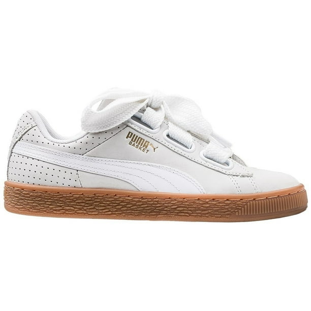 Puma basket heart perf gum sale