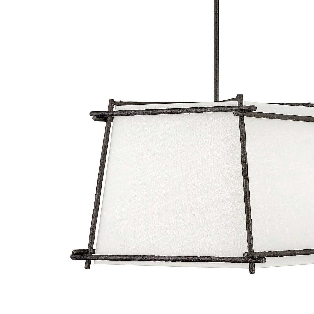 Hinkley Lighting 3674 Tress 4 Light 21" Wide Chandelier - Iron Ore