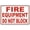 Warning Sign 4, variant on Fire Exit Keep Clear at All Times Sign - 8"x12" Vintage Metal Warning Wall Decor for Home Farm Bar Coffee Shop Club