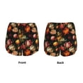 thumbnail image 6 of Goofa Colorful Tulips Printed Women 2 in 1 Running Shorts,Quick Dry Athletic Workout Shorts,High Waisted Athletic Shorts with Liner Pockets-Small, 6 of 9