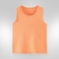 thumbnail image 4 of Tdoqot Boys Tank Tops- Soft Sleeveless Summer Casual Play Shirts Orange Size 4-5 T, 4 of 4
