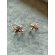 thumbnail image 4 of 2pcs Smooth Cross Design Dress Corner Knot Alloy Buckles Silk Scarf Buckles Banmo, 4 of 5
