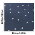 thumbnail image 3 of Ywbawe Wrinkle Resistant Fade Resistant Microfiber Flat Sheet for Bed Queen King Size Hotel Style Home Use 1 Piece, 3 of 6