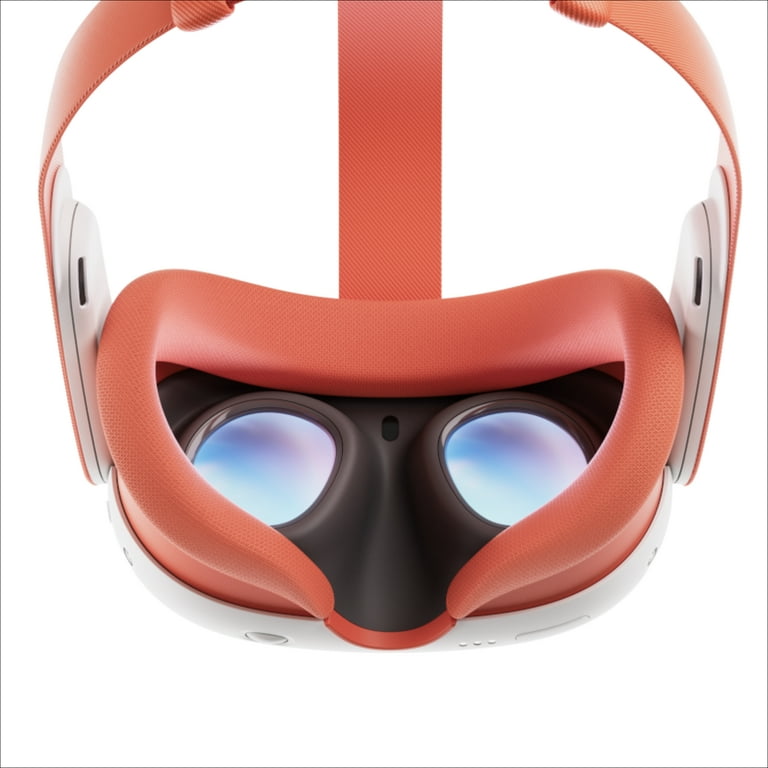 Meta Quest 3 Facial Interface & Head Strap (Blood Orange
