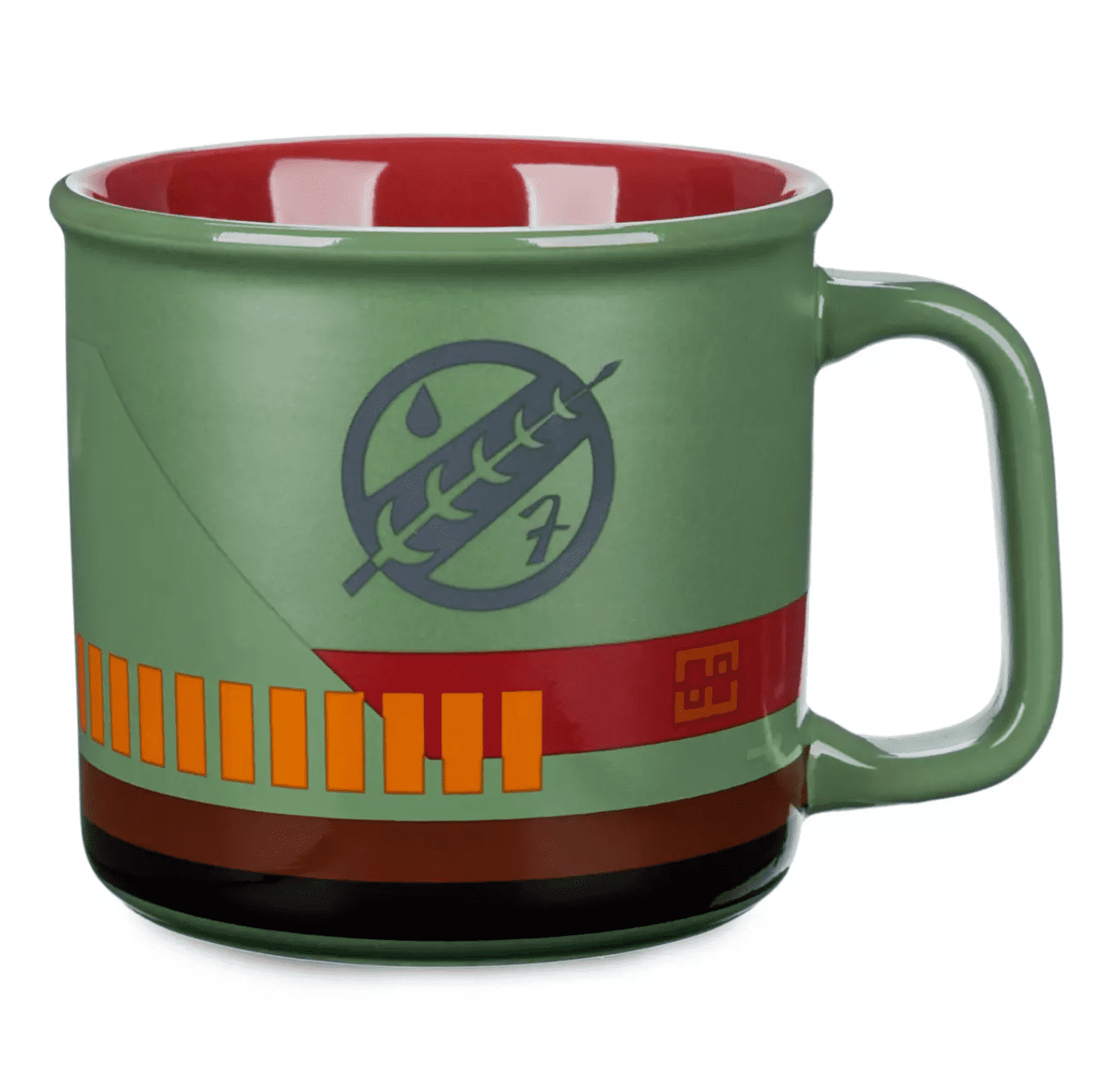 BOBA FETT COFFEE MUG. STAR WARS BOUNTY HUNTER MUG. Art Deco Print Mug. B138