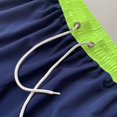 thumbnail image 6 of IWRICH Men's Swim Trunks Quick Dry Beach Shorts with Zipper Pockets and Mesh Liner Dark Blue L, 6 of 8