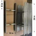 thumbnail image 4 of 100 Metal Wire Stakes 30'', Pack of 100 Stake Double H-Frame 10x30 inch x 9 Gauge Galvanized Wire, use with Corrugated Sign 4 mm or 5mm, Signs Stake 30'' Tall 10'' Wide (Pkg100Stake30''), 4 of 7
