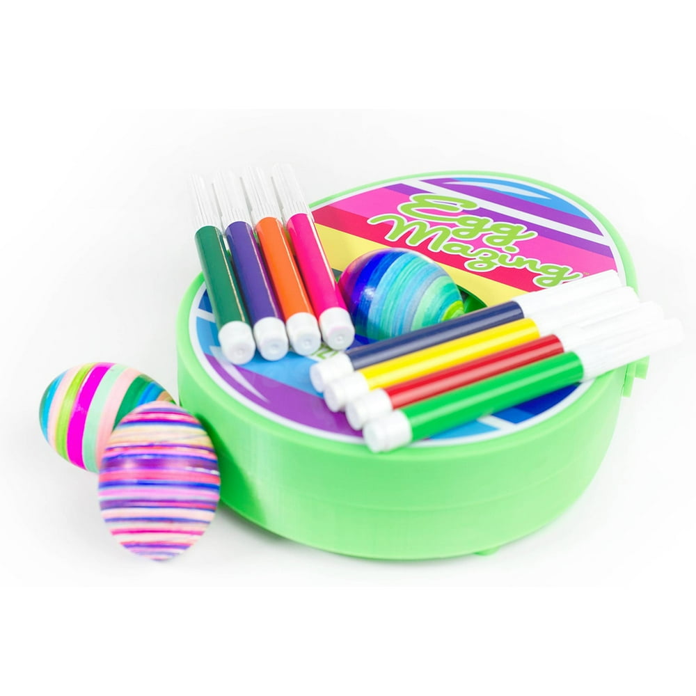 The Original EggMazing Easter Egg Decorator Kit Includes 8 Colorful