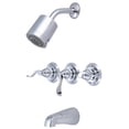 thumbnail image 1 of Three Handle Tub & Shower Faucet, 1 of 1