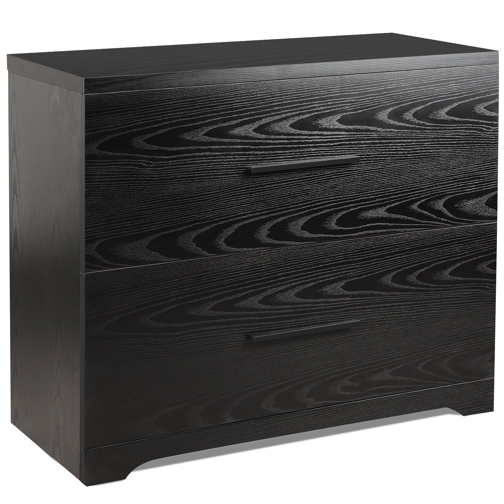 DEVAISE 2Drawer Wood Lateral File for Letter, Legal, A4 Size