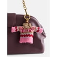 thumbnail image 2 of Free Assembly Women's Mini Sweater Bag Charm, Oatmeal Pink, 2 of 4