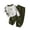 Army Green#birthday gifts#14, variant on oelaio Girls Fall Winter Clothes 2 Piece Matching Set Long Sleeve Bow T Shirt and Elastic Waist Cargo Pants Color Block Casual Athletic Outfit Sets Tween Streetwear Army Green 9 Years