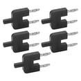 thumbnail image 3 of Dual Banana Plug, High Accuracy Technology Widely Used 2 Way Banana Plug  For Electronic Instruments Red,Black, 3 of 8