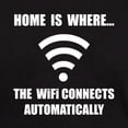 thumbnail image 3 of CafePress - Home Wifi T Shirt - Men's Classic Graphic Cotton T-Shirt, 3 of 4