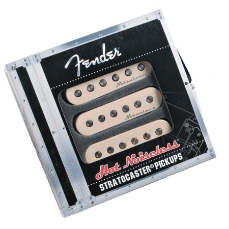 Fender Hot Noiseless Pickups, Aged White, Set Of (Best Noiseless P90 Pickup)
