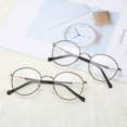 thumbnail image 2 of Blue Light Blocking Glasses Retro Computer Game Glasses Round Eyeglasses Metal Frame Blue Light Blocker Glasses Unisex, 2 of 5