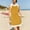 #0892Yellow, variant on Taylonsss Womens Two Piece Set Round Neck Sleeveless Casual Solid Skirt Set Summer Spring Outfit