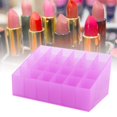 thumbnail image 3 of Makeup Storage Organizer Lipstick Holder, Lipstick Organizer 24 Grids Lipstick Holder Display Stand Cosmetic Organizer Makeup Storage BoxPurple, 3 of 8