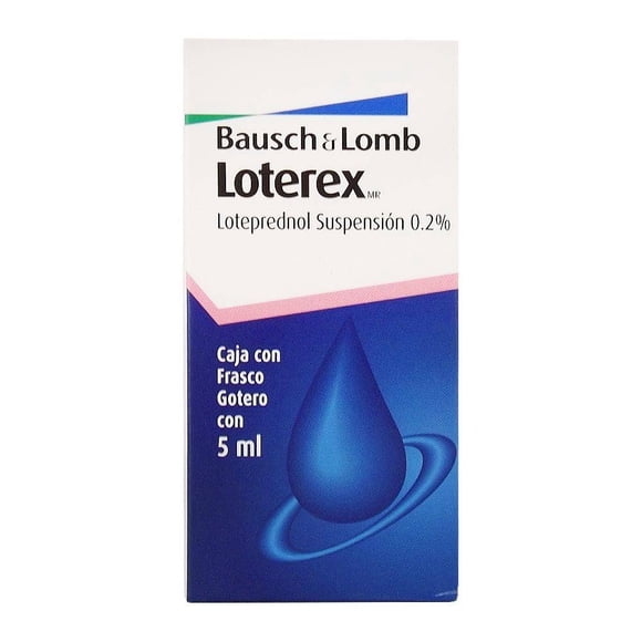 Loterex 0.2% solución oftálmica 5 ml