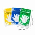 thumbnail image 3 of Fall Decorations 100 Pcs Clear Vinyl Gloves Size Medium Latex Powder Disposable Non, 3 of 5