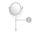 thumbnail image 1 of Southbeach Collection Wall Mounted Make-Up Mirror 8 Inch Diameter with 4X Magnification - SB-4/4X-WHM, 1 of 1