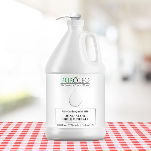 PUROLEO USP Grade Mineral Oil 128 fl oz (3784 ml)