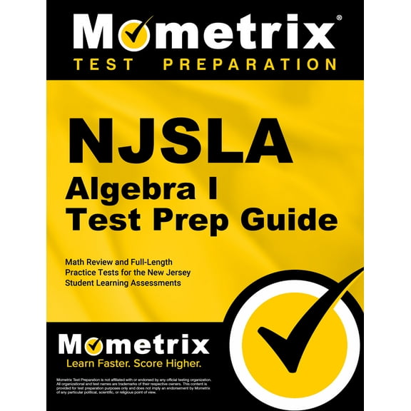 NJSLA Algebra I Test Prep Guide