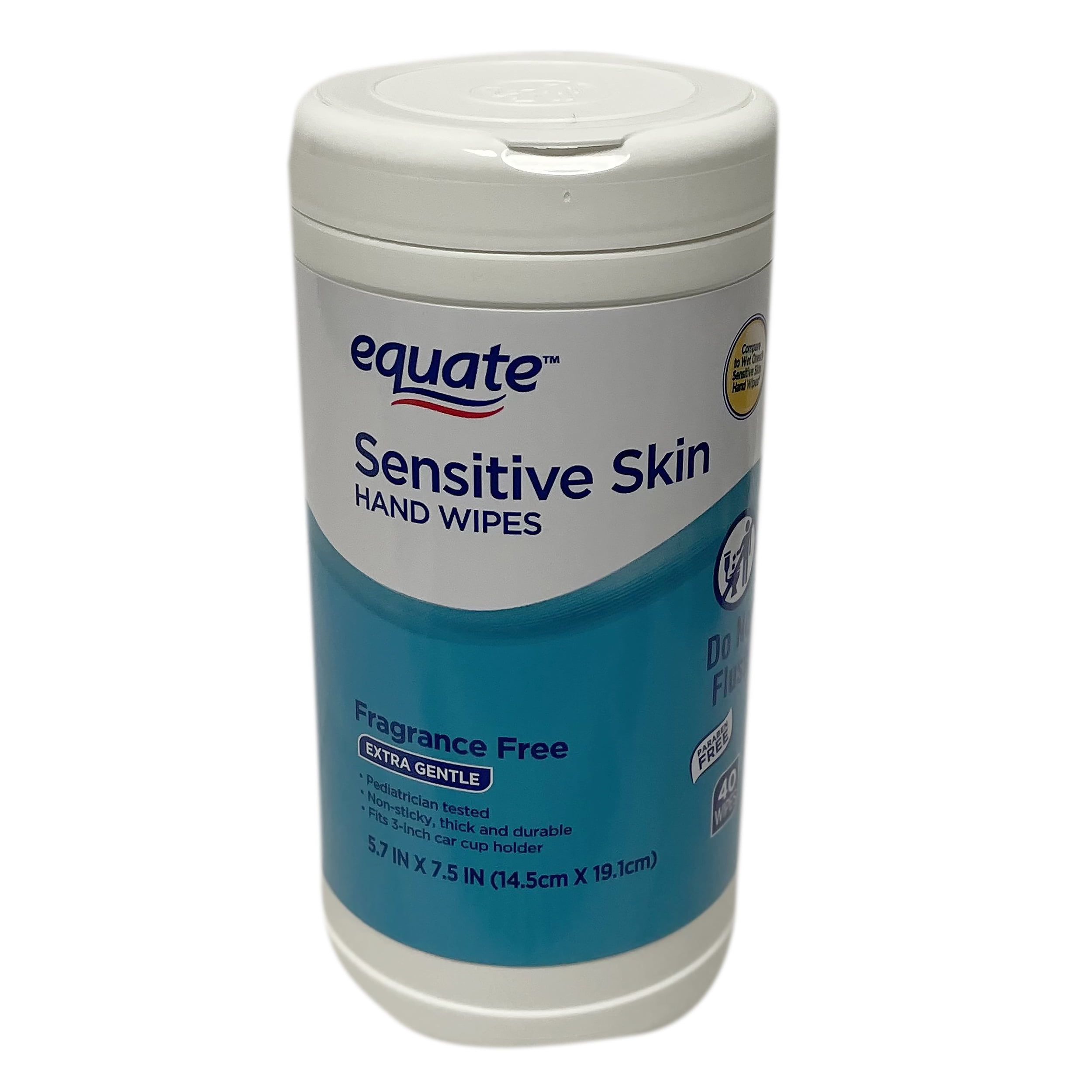 Equate Fragrance Free Sensitive Skin Hand Wipes