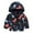 Black, variant on Fesfesfes Hooded Jackets Toddler Kids Baby Boys Girls Fashion Cute Flowers Car Pattern Windproof Jacket Coat Saving Sale