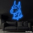 thumbnail image 4 of Craftnamesign Doberman Dog Neon Sign, Doberman Sign, Doberman Decor, 4 of 4