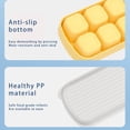 thumbnail image 2 of tredstone Silicone Ice Cube Tray 8 Grids Pub Blocks Maker Reusable Refrigerator Mold Press Type Square Shape Mould Home Wedding Navy, 2 of 9