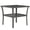 Grey, variant on Outsunny Patio Wicker Coffee Table w/ Two-tier Design, Side Table, Grey