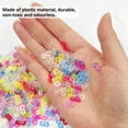 thumbnail image 2 of Conectores de bandas de goma, kit de bricolaje para pulseras y collares, perfecto para crear accesorios de joyería, 500 clips en forma de S de colores para bandas de telar, 2 of 7