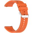 thumbnail image 2 of Silicone Strap for Huami Amazfit Bip 5 GTR 47mm GTR 2 Universal 22mm Stitching Lines Watch Band - Or, 2 of 5
