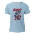 thumbnail image 5 of Tops para hombre, blusas y camisas de cuello redondo y manga corta para hombre, tops casuales de cuello redondo y manga corta con estampados especiales para hombre., 5 of 5