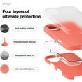 thumbnail image 2 of KOMI Compatible with iPhone 16 Pro Max Case, Premium Liquid Silicone Case, Full Body Protective Cover, Shockproof, Slim Phone Case, Anti-Scratch Soft Microfiber Lining, 6.9 inch Pomelo Pink, 2 of 5