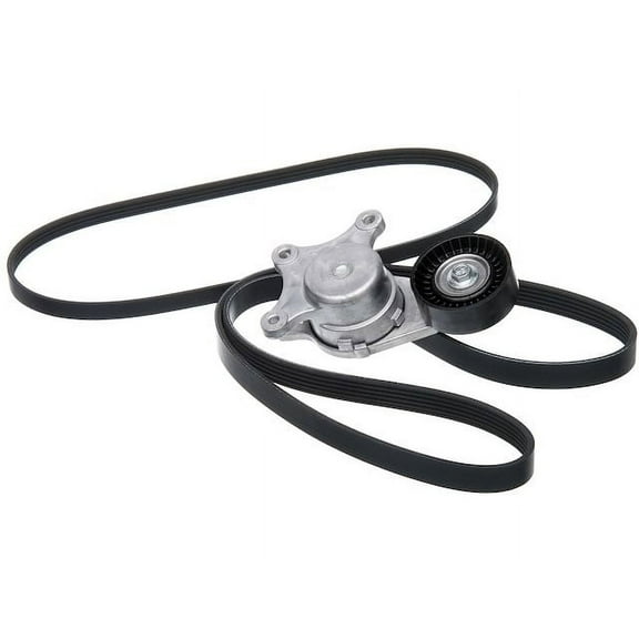 Serpentine Belt Drive Component Kit - Compatible with 2007 - 2011 Ford Edge 2008 2009 2010