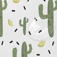thumbnail image 4 of Hand Drawn Cactus Shower Curtain Set, with Rug and Shower Curtain, Waterproof and Durable, with Hooks, Bathroom, 60x72in Home Decor, 4 of 7