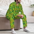 thumbnail image 7 of Picia Autumn Corn Pattern Men’s Long-Sleeve Sleepwear Set - Soft 2-Piece Loungewear with Pockets, Comfy PJs for Relaxing Nights-XX-Large, 7 of 7