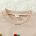 thumbnail image 6 of UYYX Christmas 2T Winter Clothes Boy Christmas Boys Size 5 Clothes Fall Girl Clothes Long Sleeve Crewneck Sweatshirt Top Pants With Pocket Girl Outfit 12-18 Months, 6 of 7