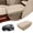 Beige, variant on KBH Car Center Console Lid Armrest Cover Replacement for 2008-2013 Toyota Highlander, Leather Skin Upholstery for Arm Rest Box Lid, Gray