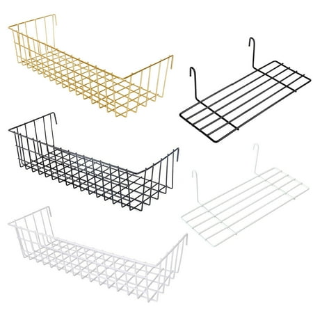 Vintage Wall Mount Storage Basket Wall Decoration Mental